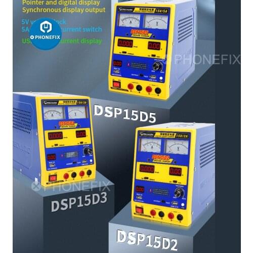 Mechanic Digital Smart DC Power Supply DSP15D5 DSP15D3 Adjustable Voltage Regulator One Click Boot for iPhone without battery