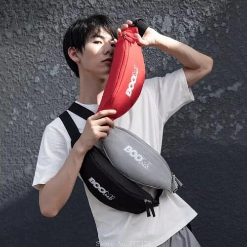 Xiaomi Fashion Chest Bag Casual Anti-theft Waist Bag High Capacity Messenger Bag Cell Phone Bag Outdoor Sports Running Belt Pack