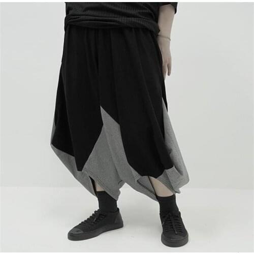 Large lovers wear Yamamoto dark 7-point shorts mens summer Unisex pants thin