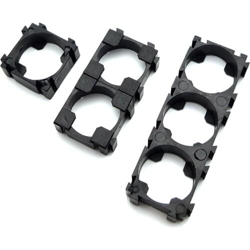 Plastic 1 2 3 Cell 18650 Battery Holder Bracket Cylindrical Batteries Pack fixture Anti Vibration Case Storage Box For DIY