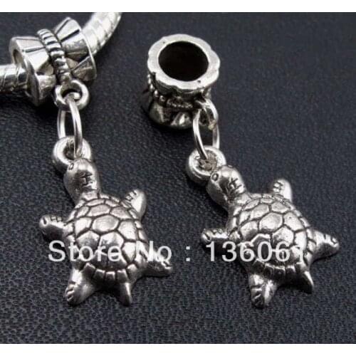Vintage Silvers High-heel Shoe Tower Fish Crown Animal Tortoise Leaf Tree Angel Balloon Charms Pendants For Jewelry Bracelets