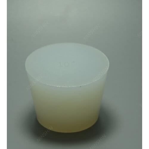 10# Silicone Plug with Hole for Airlock Valve Bubbler Brew Wine Food Grade Silicone Rubber Stopper,Lab Silicon Stopper,1PC/LOT