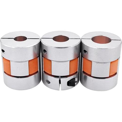 D25L30 shaft coupler Flexible Jaw Spider Plum Coupling Shaft Coupler 6.35/8/9.5/10/12mm stepper motor