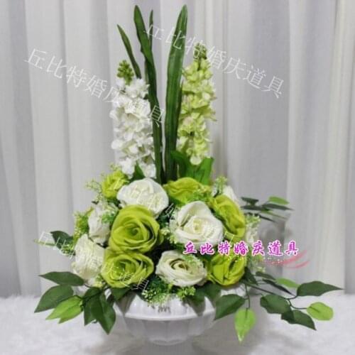 Wedding props flowers hyacinth flowers roman column flower silk flower wedding props 8pcs/lot