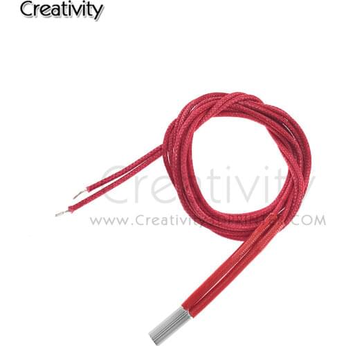 1pcs Heating Tube Reprap 6*15mm 24V 40W Ceramic Cartridge Heater for Diamond HotEnd Brass Multi Color Nozzel 3 IN 1 3D Printer