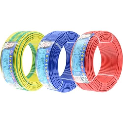 100m, copper core wire and cable, flame-retardant BVR 2.5mm² home improvement, industrial