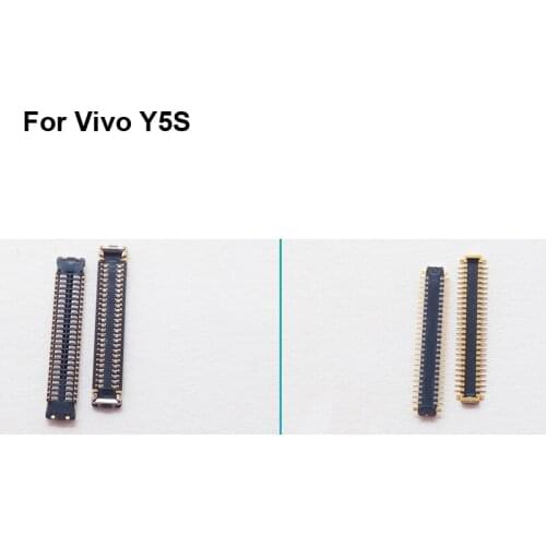 2pcs Dock Connector Micro USB Charging Port FPC connector For Vivo Y5S logic on motherboard mainboard For Vivo Y 5S