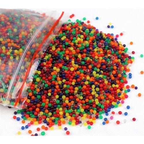 500PCS/5bag sea baby crystal mud sponge crystal beads color clay bubble beads water absorption beads soilless cultivation