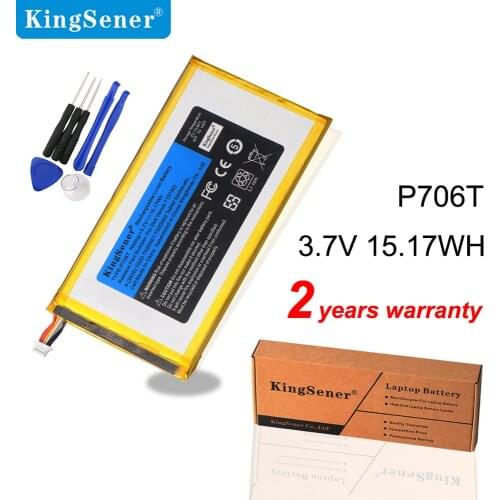 KingSener P706T New Tablet battery for DELL Venue 7 3730 Venue 8 3830 T02D T01C T02D002 T02D001 0CJP38 02PDJW 3.7v 15.17wh
