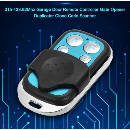 Car Alarm Remot Controller Duplicator Clone Code Scanner Security Alarm for Garage Gate Door Remote Control Key 2020 Universal