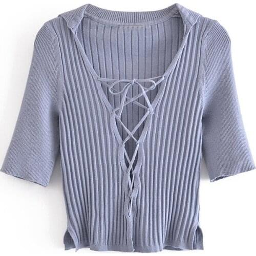 Bobcemygaqa Knitted Blouses