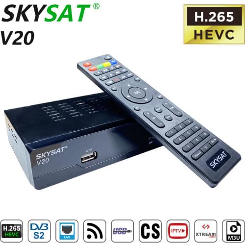 Satellite Receiver SKYSAT V20 HD Powervu DVB S2 PK Gtmedia V8 Nova PK SKYSAT S2020