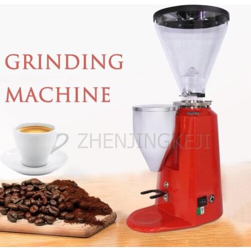 220V 110V Coffee Bean Grinder Commercial Professional Italian Electric Quantitative Stainless Steel Grinder LCD Panel Grinder