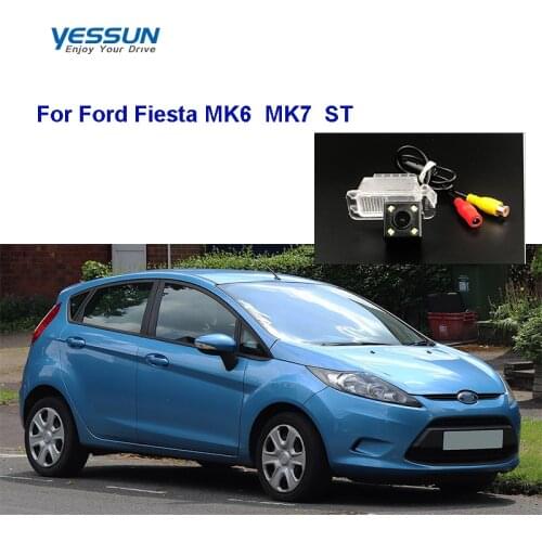 Night Vision Car Rear View Reverse Backup Camera For Ford Fiesta ST MK7 2013 2013 2015 2016 2017 2018 2019 Auto parking system