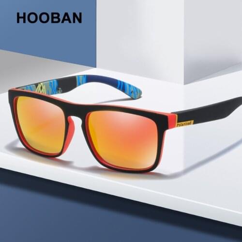 Classic Square Polarized Sunglasses Men Women Fashion Hiking Sun Glasses Vintage Fishing Shades Goggle Sports Eyewear UV400