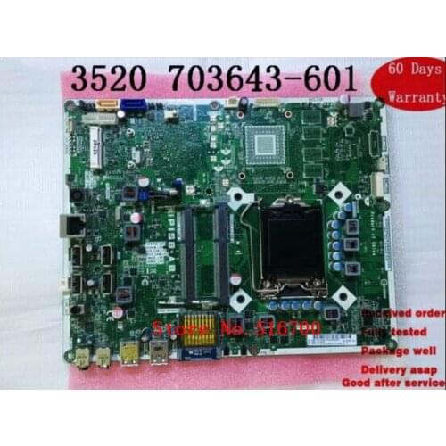Carte Mere For HP Povilion20 AIO Laptop Mainboard IPISB-AB 703643-001 697523-001 703643-601 Tested OK