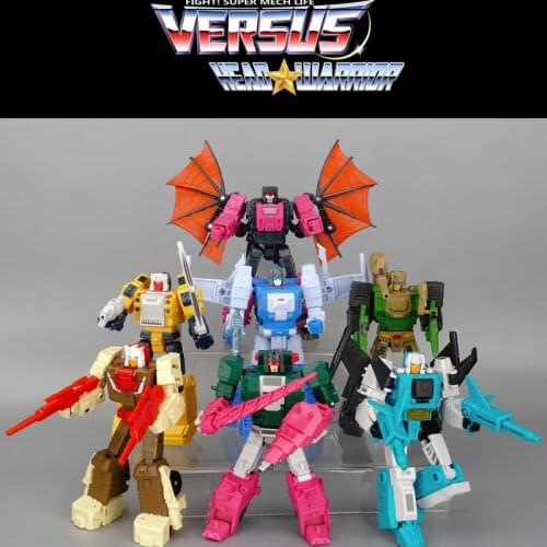 MFT Transformation VS-07 VS06 VS05 VS04 VS03 VS02 01 G1 Mindwipe Leader Obstinate Commander Head Warrior Shoulder Gun Figure