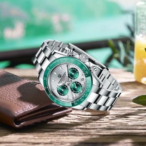PAGANI DESIGN Luxury Brand Men Sports Quartz Watch Man Waterproof WristWatch New Fashion Casual Chronograph relogio masculino