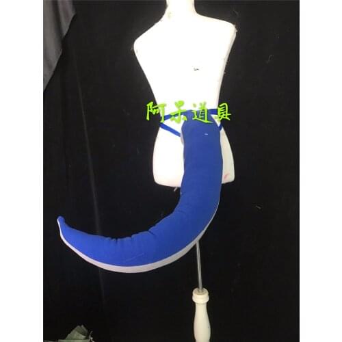 Game Arknights Glaucus Cosplay Prop Polar Fleece Tail Cosplay Props Accessories for Halloween Christmas Party Toys Fans Gifts