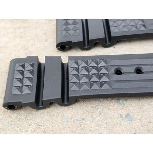 Rubber Watch Strap Waterproof Non-Dust Sbdx001/Sbbn31/Skx007 Contract Diving Watch 20/22mm