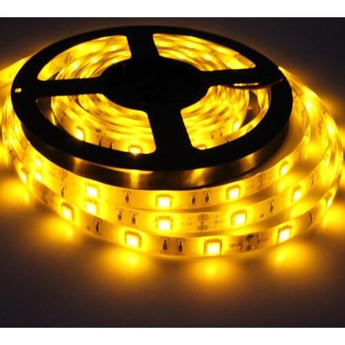RGB LED Strip 5050 IP65 Waterproof Flexible Lights DC12V 150LED 5M Lampada LED Light Tape Ribbon Lamp More Brighter Than 3528