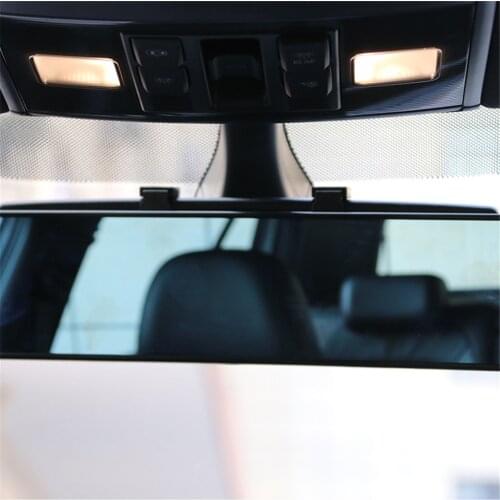 Universal Car Rearview Mirrors Wide-angle Surface Blue Panoramic Large Vision Interior Car-Styling Auto Accessories 2021 New