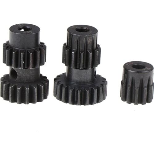 1pc M1 5mm 11t 13t 15t 17t 19t Pinion Motor Gear Combo Kit For 1/8 Rc Car Motor