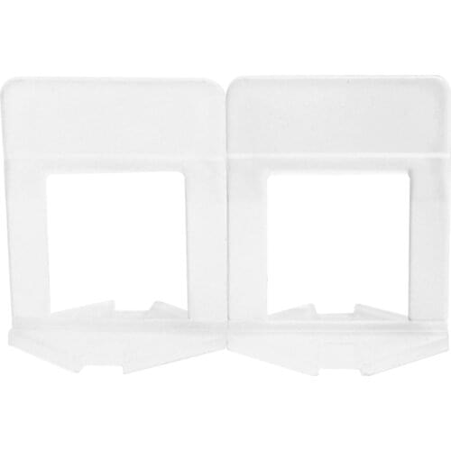 200pcs/Set Tile Levelling Spacers Clips Porcelain Wall Floor Tile Leveling Spacers Installation Laying Tools Parts 1.0mm