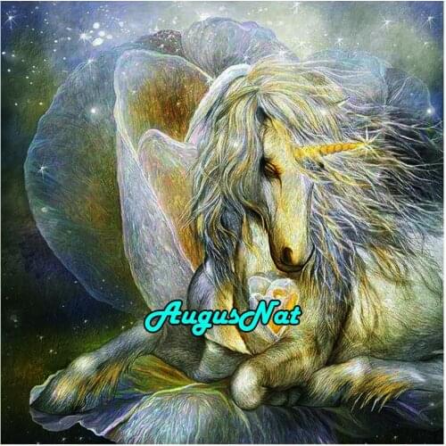 5d full drill diamond painting unicorn daimond embroidery horse daimant art picture wedding decor poster oil paint by number big