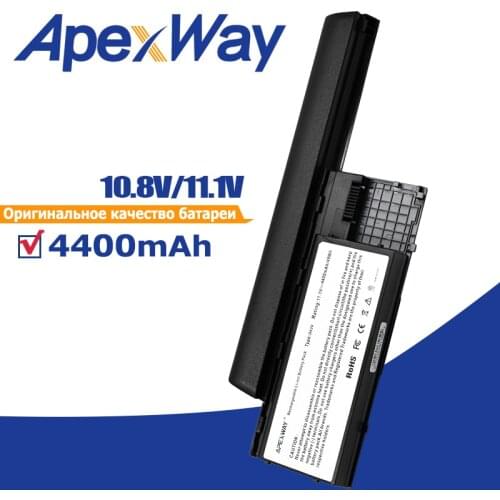 Apexway Laptop Battery for Dell D620 D630 D631 M2300 KD491 KD492 KD494 KD495 NT379 PC764 PC765 PD685 RD300 Batterie