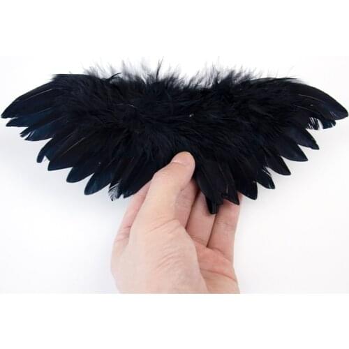 Baby Kids Mini Feather Angel Wing Newborn Photography Dog Pet Props Doll Clothes Wings Diy Sew Decoration Accessories Feather