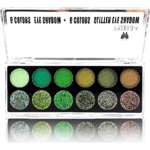 ESTELLA-PARLAK VE MAT RENKLERDEN OLUŞAN 12 Lİ FAR PALETİ