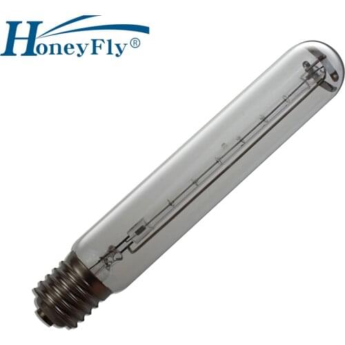 HoneyFly JTT Metal Halide Lamp 500W 220V E40 Warm White IP65 Metal Halogen Lamp Quartz Tube Street light Marine Lamps MH Lamba