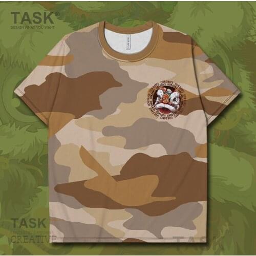 Lion Dance CHINESE style culture pattern Quick Dry t shirt Short-sleeved Workout t-shirt Fitness shirts tops clothes summer new
