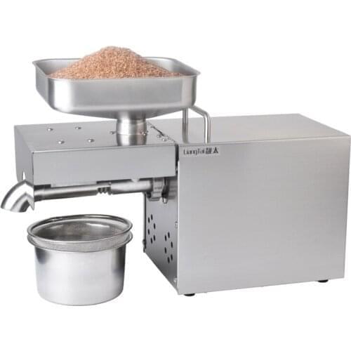 Smart home oil press factory direct sales peanut small oil fryer home small commercial medium-sized oil workshop