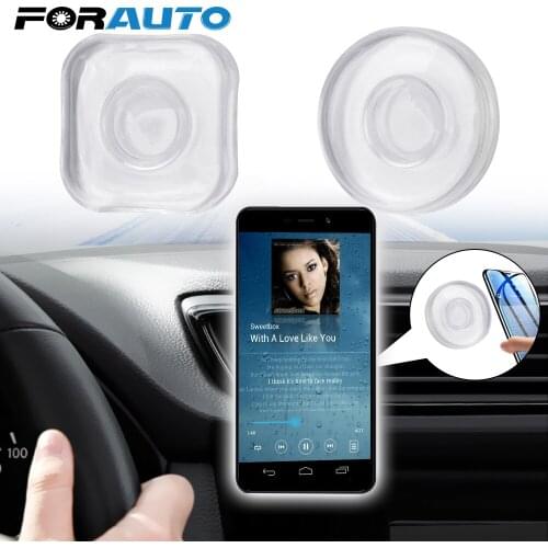 FORAUTO Nano Phone Holder Anti-Slip Mat Headphone Storage Washable Non Slip Mat Car Dashboard Sticky Pad Multifunction