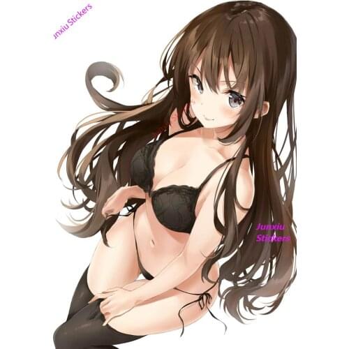 Mask Stickers Belarus Colorful Car Sticker and Decal Camper Accessories Bunny Girl Darling Sexy Girl Naked Woman Decor KK15*10cm