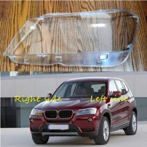 Car Headlamp Lens For BMW X3 F25 X4 F26 2010 2011 2012 2013 Car Headlight cover Headlamp Lens Auto Shell Cover