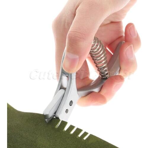 High Quality 1PC Garment Pattern Notcher Pro Designer Tailors Steel Sewing Pliers Punch Marker