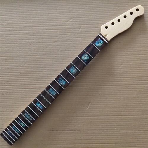 22 Fret Maple Electric Guitar Neck Replacement Rosewood Fingerboard Gloss