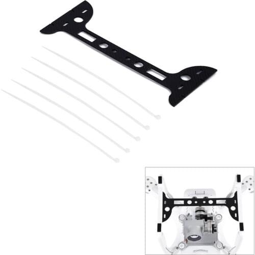 1pcs UAV Full Carbon Plate Camera Gimbal Tripod Protection Board for Phantom3