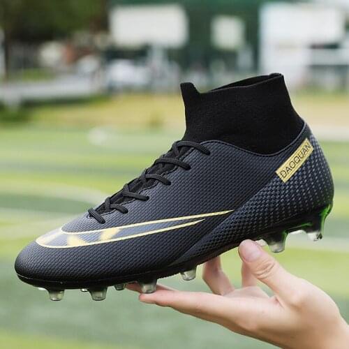 High-top football shoes men and women children AG long nails youth students TF short nails training football shoes