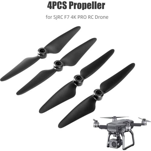 4PCS RC Propeller for SJRC F7 4K PRO RC Drone