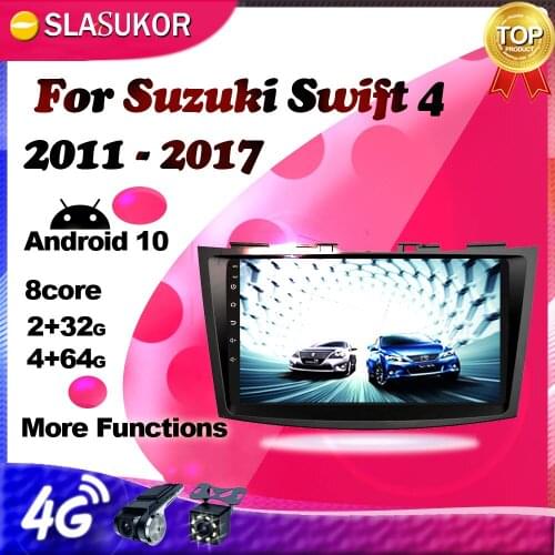 Android 10.0 DSP For Suzuki Swift 4 2011 2012 2013 - 2017 Car Radio Multimedia Video Player Navigation GPS Keine No 2 din 2din