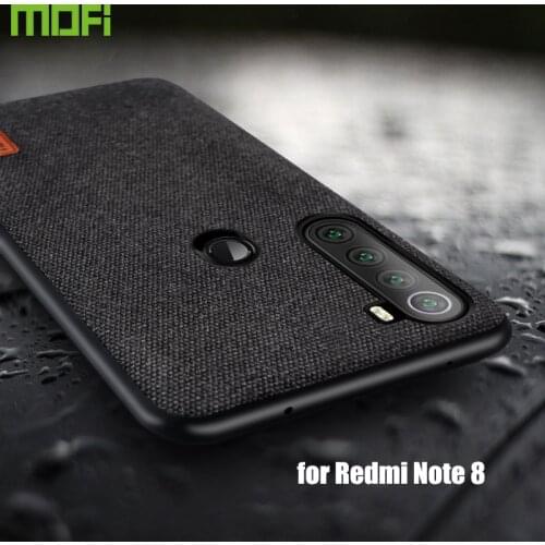 For Xiaomi Redmi Note 8 Pro Case Xiaomi Redmi Note 8 Case Shockproof MOFi Silicone Fabric Magnet Capas Coque Redmi Note8 Case