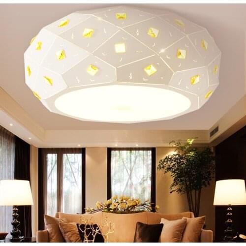 Personality round ceiling lamp romantic bedroom light childrens room cloakroom girl princess modern lamp ceiling lamp ZA FG103
