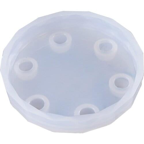 Creative Mini Resin Table Mold Silicone Mold for Epoxy Exhibition Table Diy Crafting Tools Jewelry Making Accessories