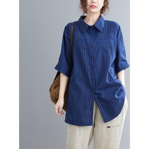 Блузки в полоску LFFMHMT China At AliExpress