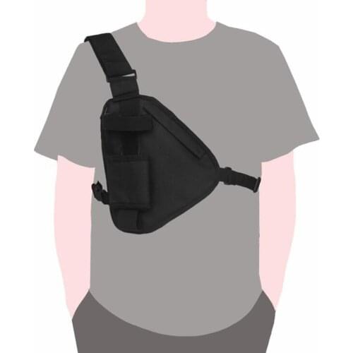 Chest Bag Adjustable Strap Polyester Durable Practical Outdoor Wearable Sports