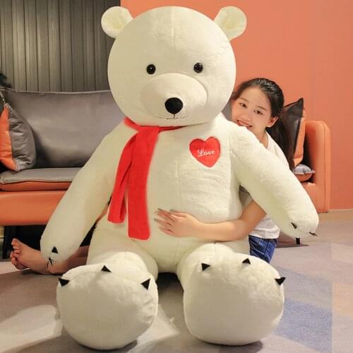 New cute big bear plush toy doll pillow large teddy bear Big MAC Hug bear custom wholesale